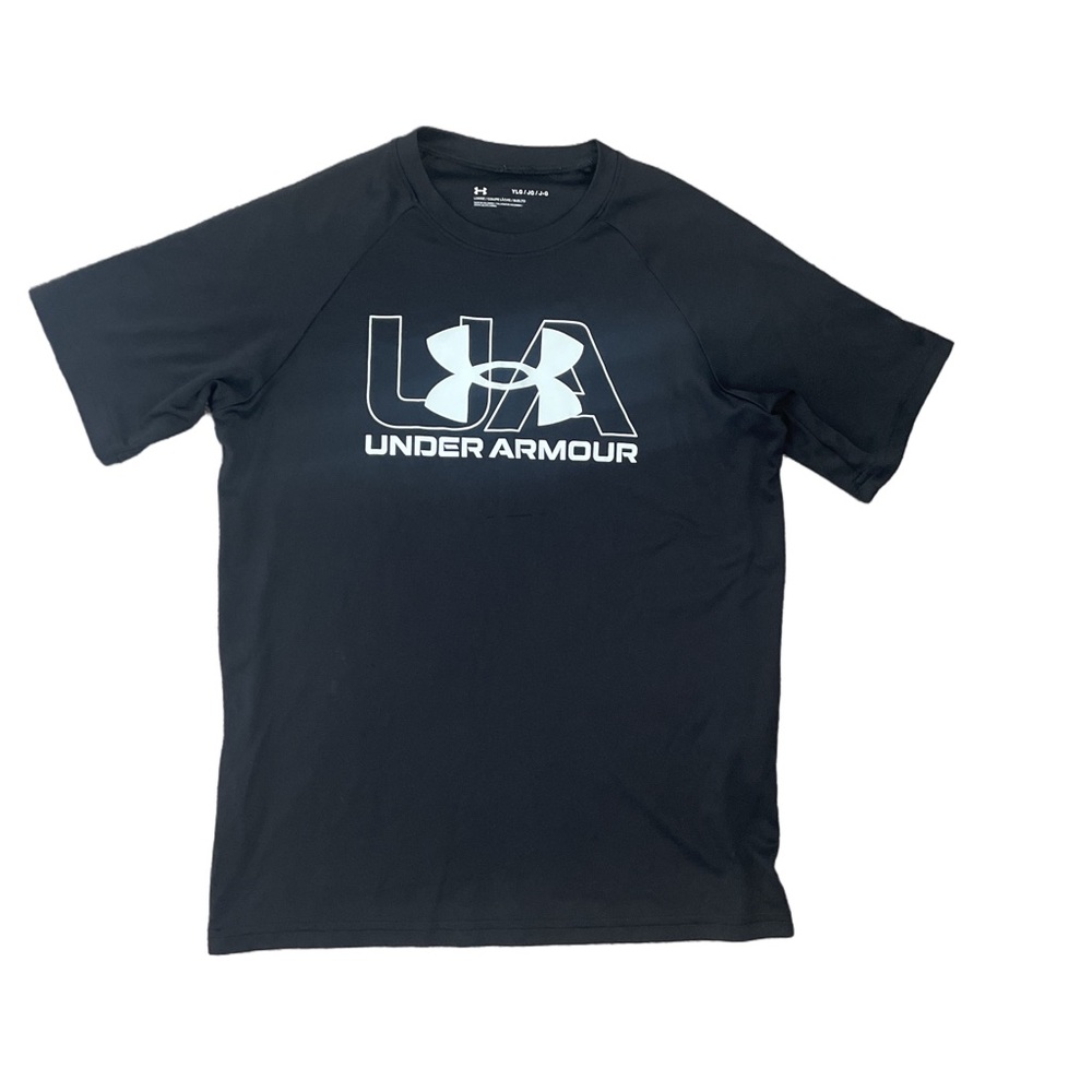Under Armour Kids Graphic Tees - Black, Gray, and Green - Picture 3 of 5